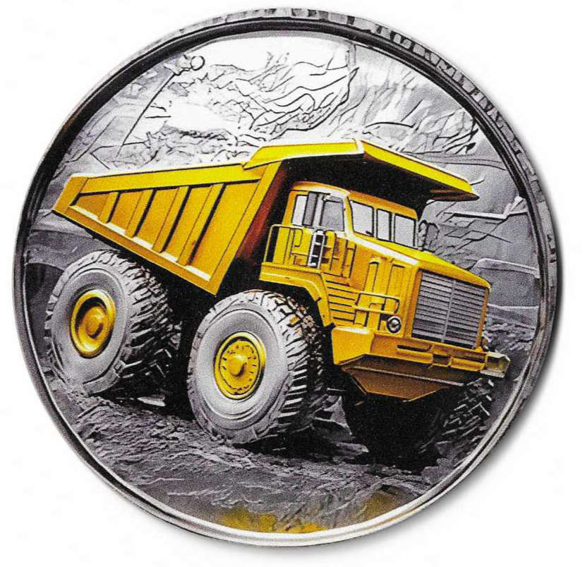 Podložka pod hrníček Stroje