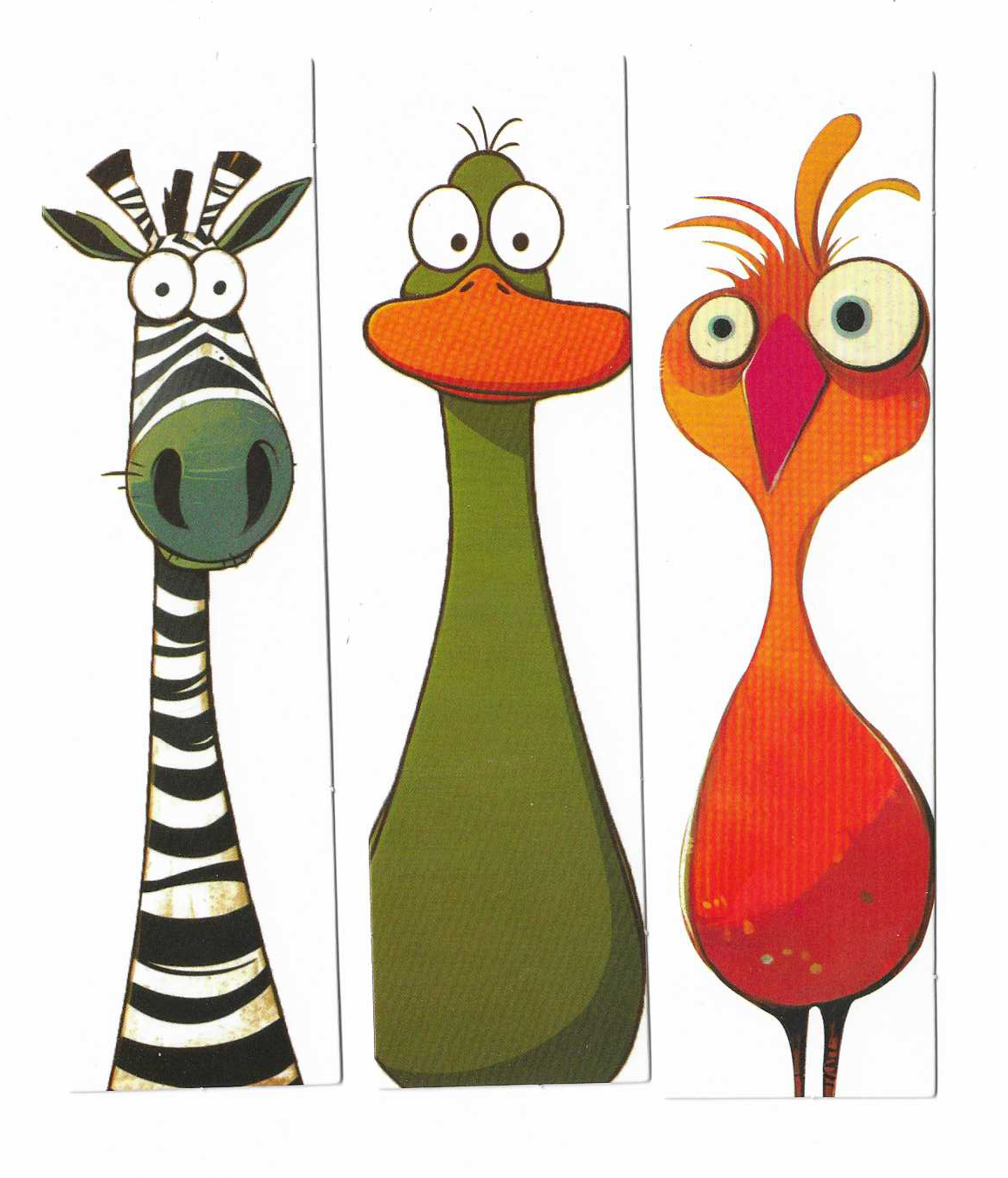 Záložky do knihy Zvířata