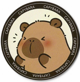 Podložka pod hrníček Kapybara